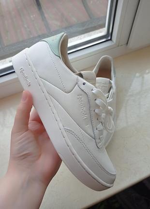 Новые кроссовки reebok club c clean