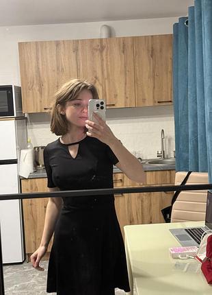 Чорна сукня h&m