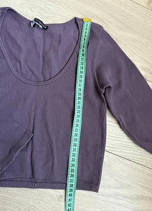 Кофта в рубчик zara, спортивна кофта 4