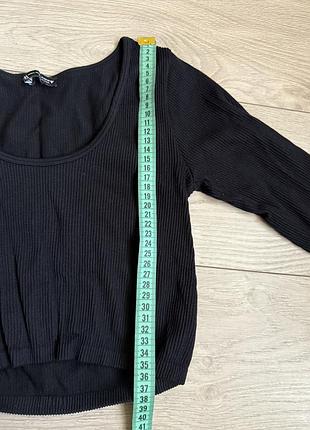 Кофта в рубчик zara, спортивна кофта 4