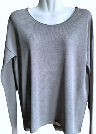 Легкий стильный джемпер свободного кроя yaya women р. 8/xs