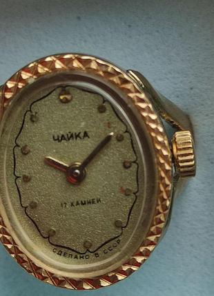Винтажная редкая женская кольца чайка времении-кольцо сср чайка5 фото