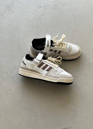 Кросівки adidas forum low brown