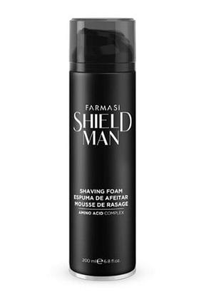 Піна для гоління shield man amino acid, 200 мл