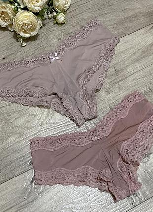 Комплект трусиков h&m, secret prossessions, р.xs-s