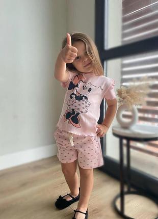 Трикотажні комплекти zara на дівчаток від 98 до 122 см