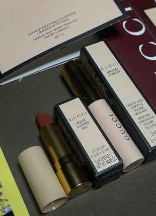 Gucci косметичка із семплами косметики та парфумерії2 фото