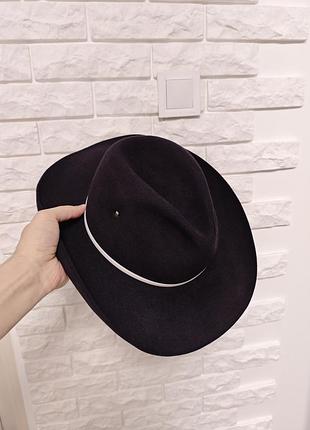 Stetson cima р. 55,5 см шляпа ковбойский фетровый кролик темно синий ковбоя шляпа