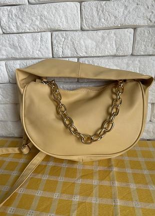 Сумка желтая