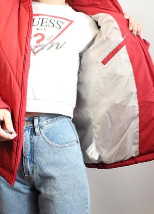 Красная куртка адидас adidas 36 38 размер4 фото