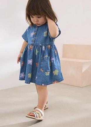 Джинсова сукня плаття на дівчинку