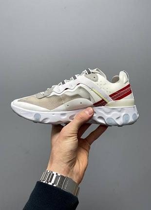 Кроссовки nike react element 87’ white 6