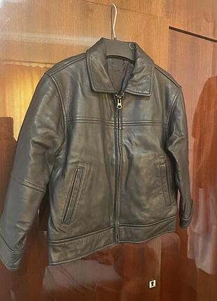 Косуха кожанка кожаная куртка детская натуральная кожа