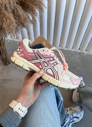 Кроссовки asics gel-kahana 8 premium розовые женские