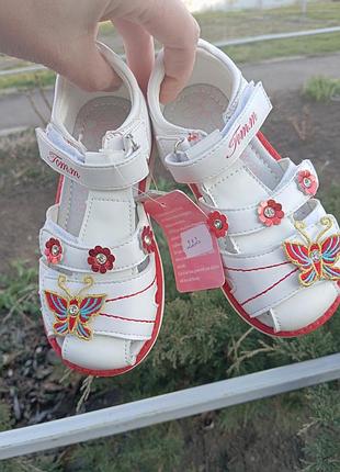 Босоніжки 25,26,27 tom.m шкіра