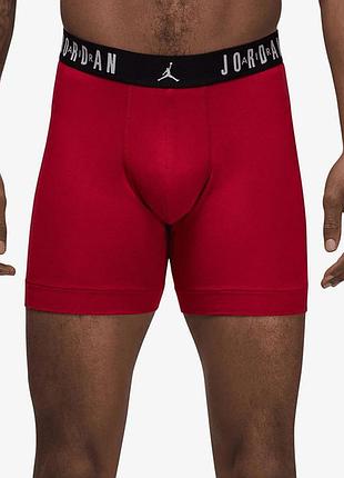 Труси nike owner air jordan flight cotton core 3-pack boxer brief (jm0622-h24)