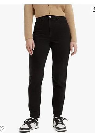 Оригінал! levi's high waisted mom jeans black new