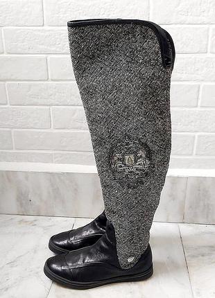 Сапоги roberto botticelli женские кожаные италия