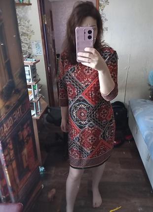 Платье до колена на весну 8