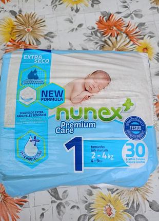 Подгузники nunex р.1 р.2