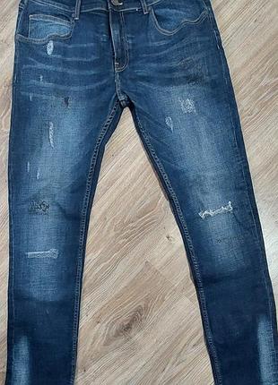 Джинсы slim мужские,подростковые.