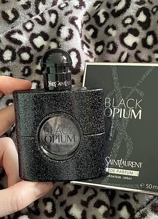 Пустий флакон  оригінального парфума black opium