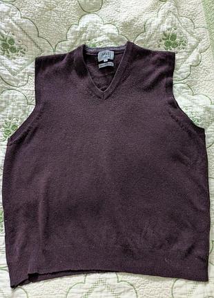 Вовняна жилетка підліткова m&s, розмір l