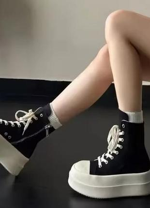 Массивные кеды на платформе y2k converse
