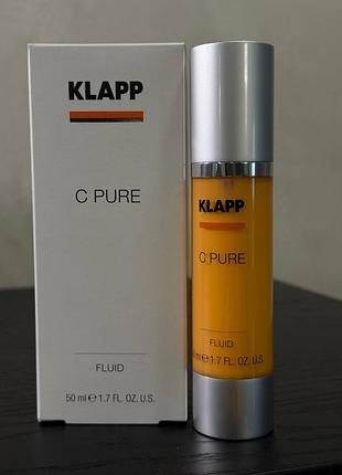 Витаминный крем-флюид c pure fluide, 50мл klapp