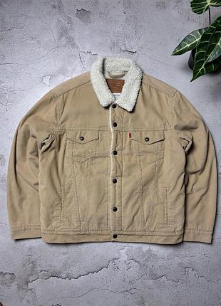 Вельветова шерпа levi’s premium sherpa