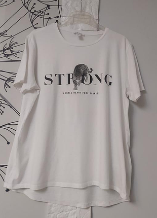 Брендовая женская футболка из трикотажного хлопка