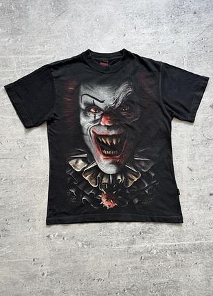 Чоловіча футболка мерч spiral circus horror розмір м
