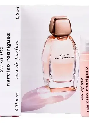 Narciso rodriguez all of me жін. 0.6 мл (мини)