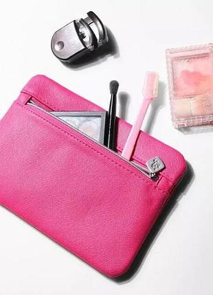 Косметичка/портмоне/портмоне lancome beauty pink, новинка!