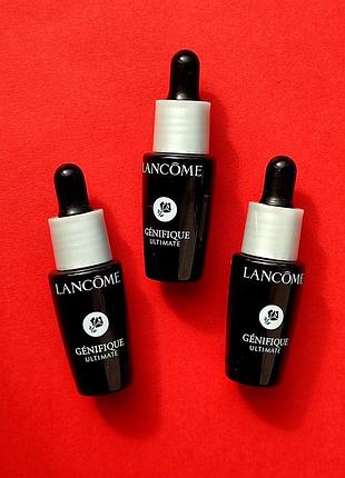 Lancome genifique ultimate антивозрастная сыворотка для лица 7 ml (оригинал)