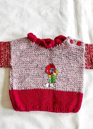 Кофта для новорожденного, рост 62 см.