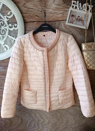Нарядная весенняя курточка. размер 46