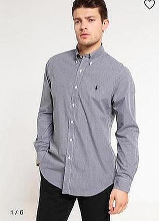 Хлопковая фирменная рубашка #703#