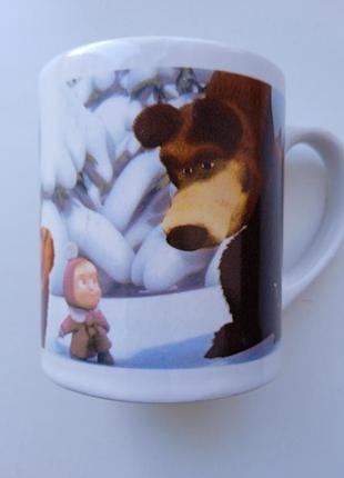 Чашка"машенька и медведь,"