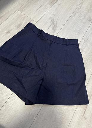 Льняные шорты zara