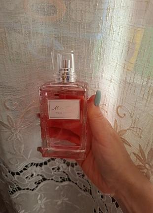 Туалетная вода miss dior rose n'roses