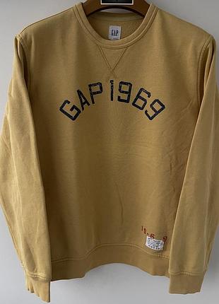 Світшот худі  gap logo pullover sweatshirt in fleece m оригінальний бавовняний