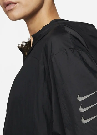 Суперлегка вітровка куртка для спорту бігу прогулянок nike run division packable jacket