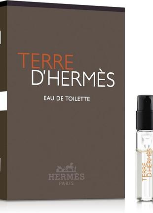 Hermes - terre d'hermes туалетна вода чол. 2 ml (міні)