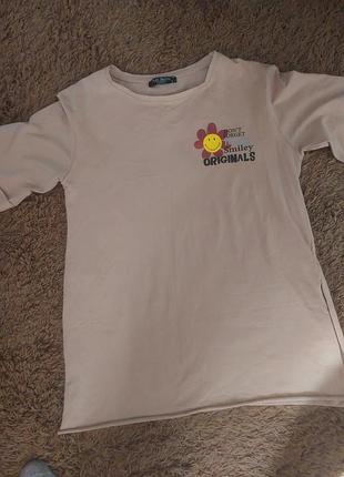 Футболка удлиненная