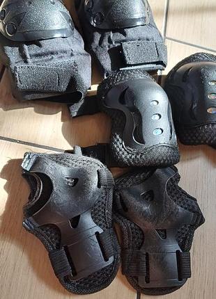 Защита на велосипед роли ролики колена руки локти