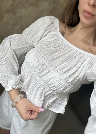 Блуза біла next xs s