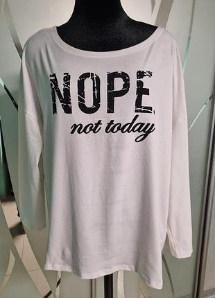 Лонгслив свободного кроя