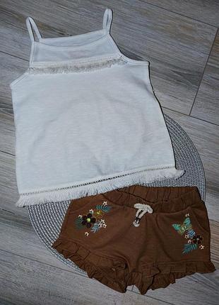 Летний костюм шорты и майка
