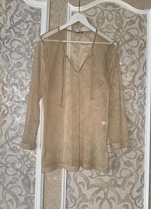 Незаменимая туника на лето 100% viscose. размер указан м, красиво смотрится и на s.